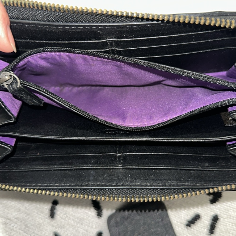 Coach Patchwork Zoe Wallet 12 card slots 💕 - Picture 8 of 13